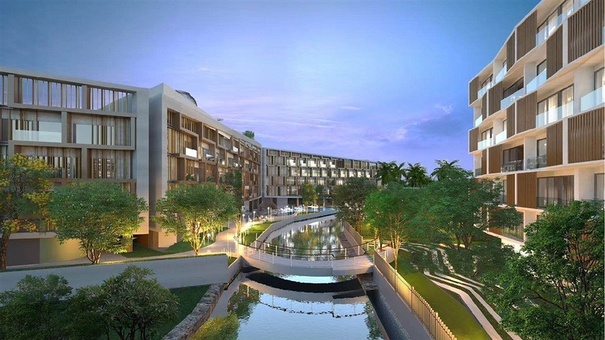 Modern residential complex 200 m from Bangtao beach