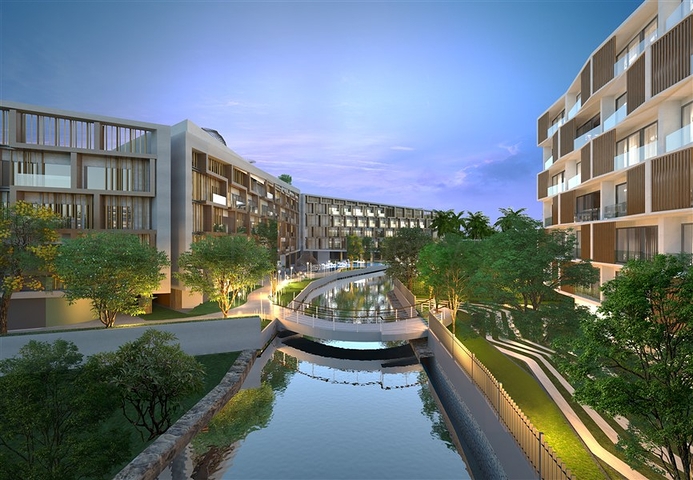 Modern residential complex 200 m from Bangtao beach