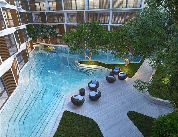 Modern residential complex 200 m from Bangtao beach