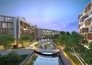 Modern residential complex 200 m from Bangtao beach