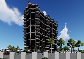 Spacious 1+1 apartment in Mahmutlar district