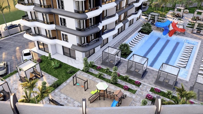 1+1 apartment in Avsallar district