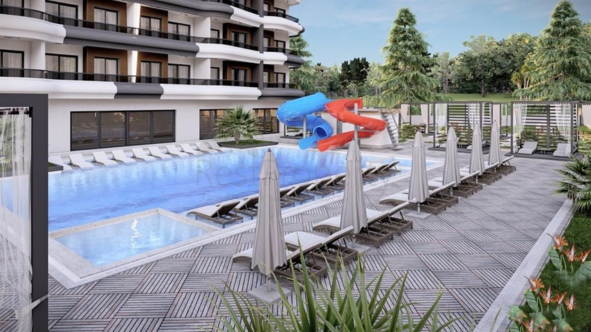 1+1 apartment in Avsallar district