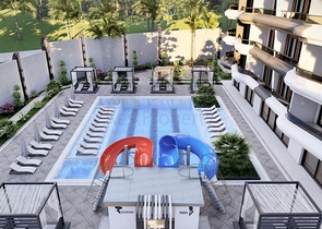 1+1 apartment in Avsallar district