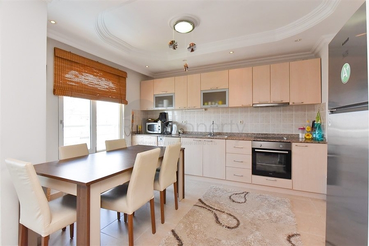 Spacious apartment with sea and mountain views in Cikcilli area