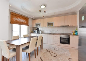 Spacious apartment with sea and mountain views in Cikcilli area