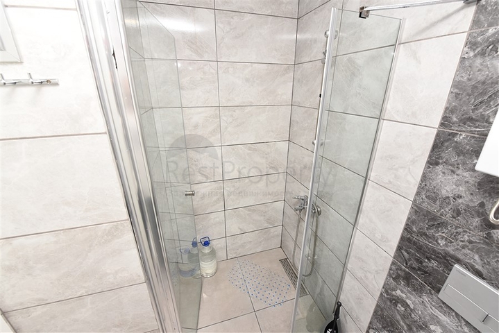 Furnished 1+1 apartment with sea and mountain views in Mahmutlar area