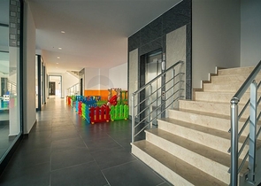 Furnished 1+1 apartment with sea and mountain views in Mahmutlar area