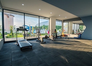 Furnished 1+1 apartment with sea and mountain views in Mahmutlar area