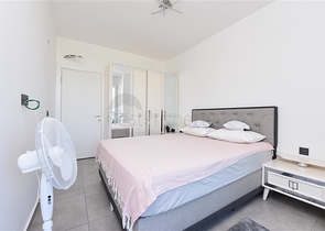 Furnished 1+1 apartment with sea and mountain views in Mahmutlar area