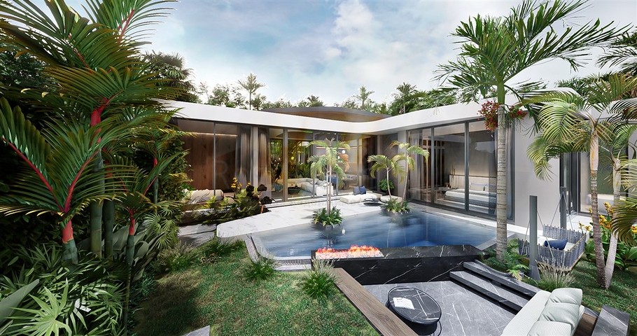 Conceptual design of Bang Tao villas