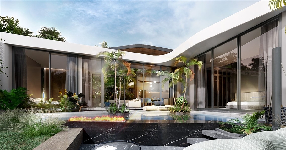 Conceptual design of Bang Tao villas