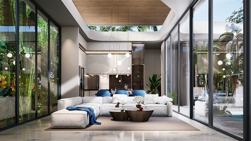 Conceptual design of Bang Tao villas