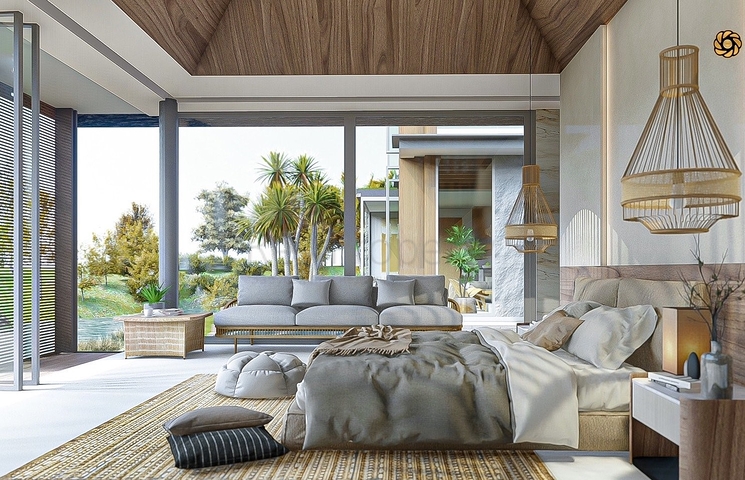 Villas under construction near Bang Tao