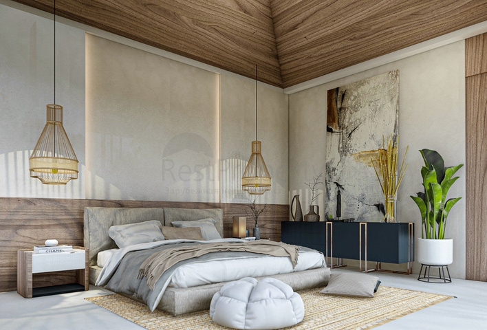 Villas under construction near Bang Tao