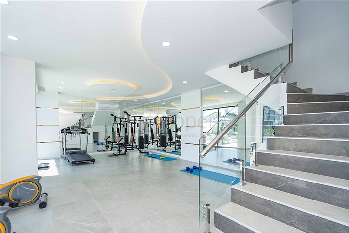 Furnished 1+1 apartment in a new complex in Kargicak district