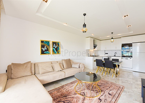 Furnished 1+1 apartment in a new complex in Kargicak district