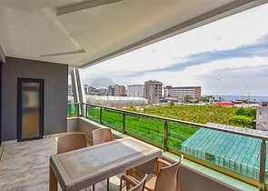 Furnished 1+1 apartment in a new complex in Kargicak district