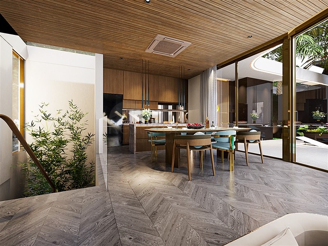 New 3-4 bedroom villas with pool in Layan