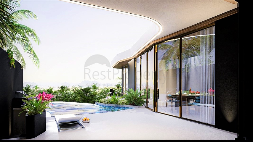 New 3-4 bedroom villas with pool in Layan