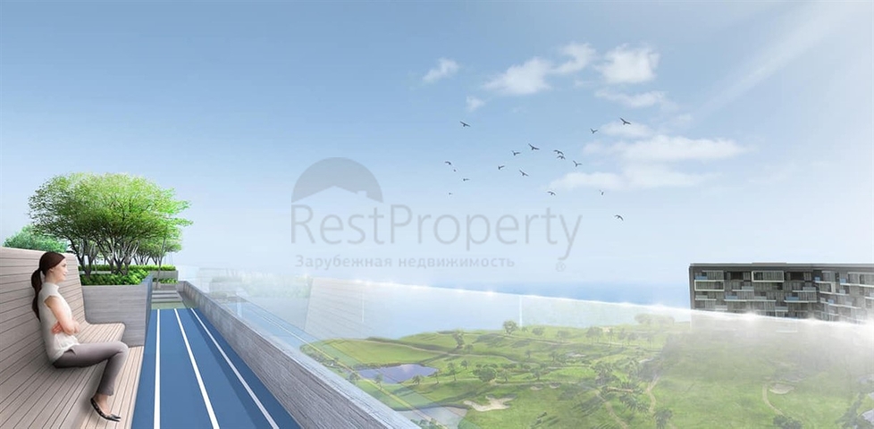 A respectable condominium on the golf courses of the Laguna resort complex