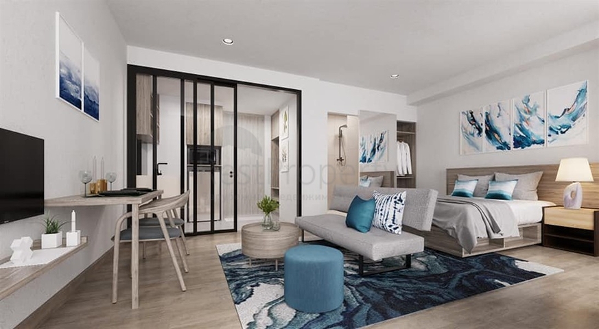 A respectable condominium on the golf courses of the Laguna resort complex