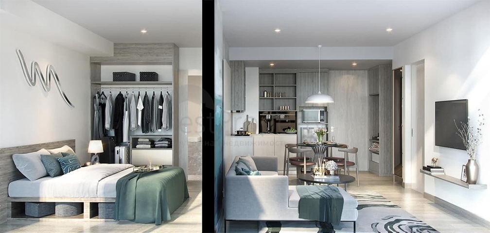 A respectable condominium on the golf courses of the Laguna resort complex