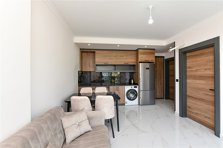 Fully Furnished 1+1 Apartment with Rich Facilities in Oba, Alanya — 3 km from the Sea