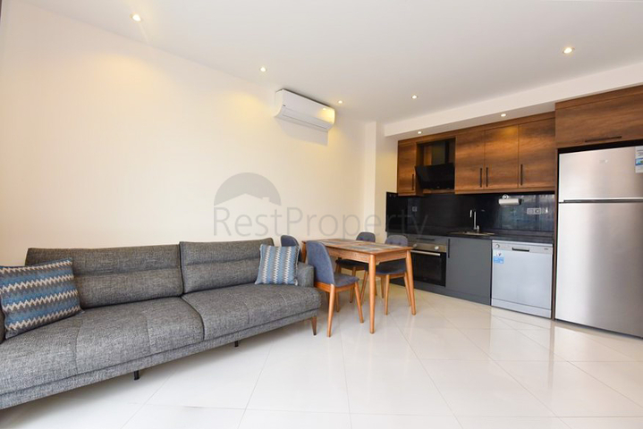 Cozy 1+1 apartment in a popular residential complex in the Mahmutlar area