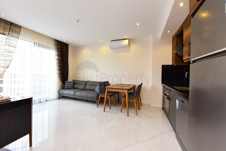 Cozy 1+1 apartment in a popular residential complex in the Mahmutlar area