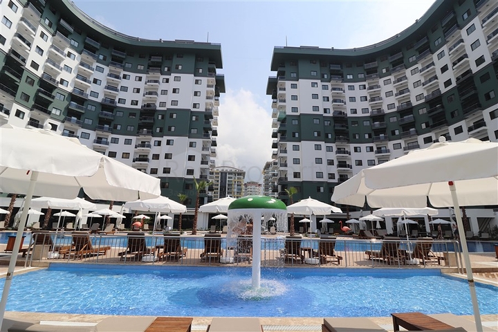 Cozy 1+1 apartment in a popular residential complex in the Mahmutlar area