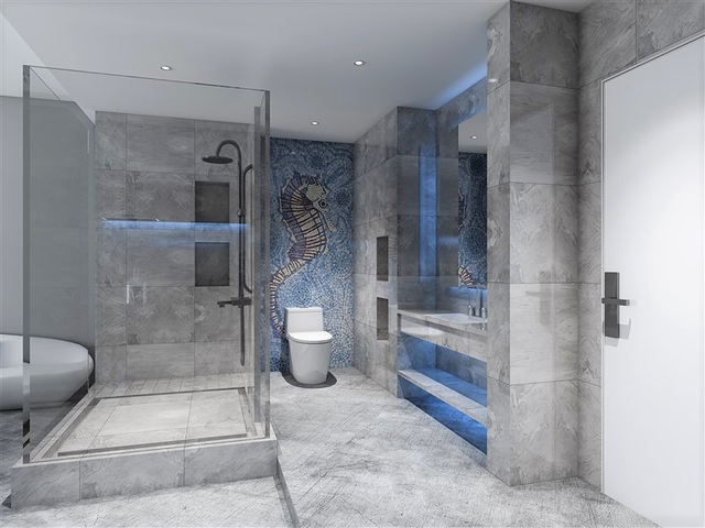 Modern complex near Naiharn beach