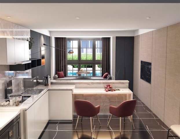 Modern complex near Naiharn beach