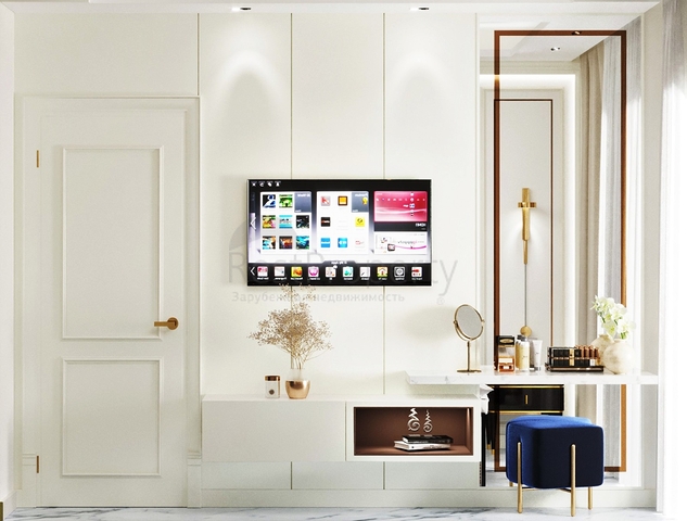 Apartment 1+1 in the Cleopatra area with a residence permit