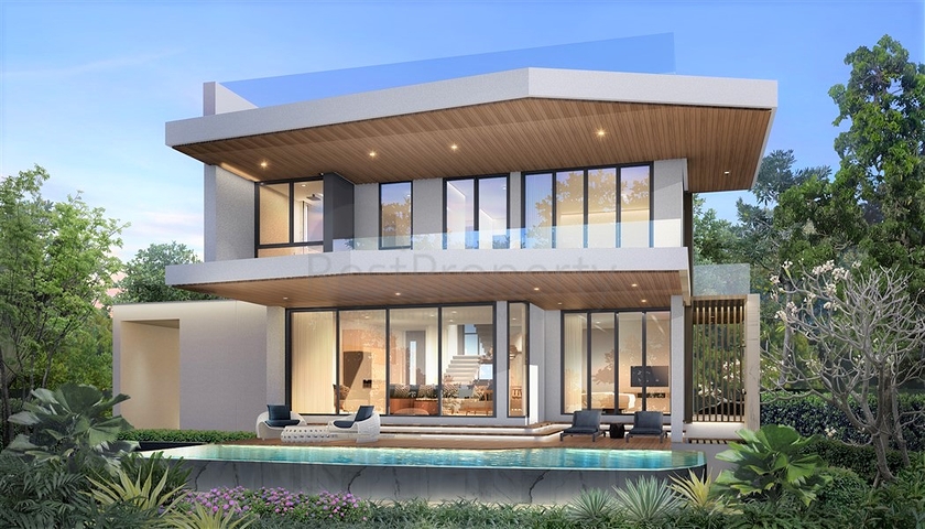 Villa complex near Naiharn beach