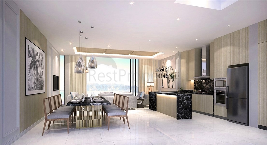 Villa complex near Naiharn beach