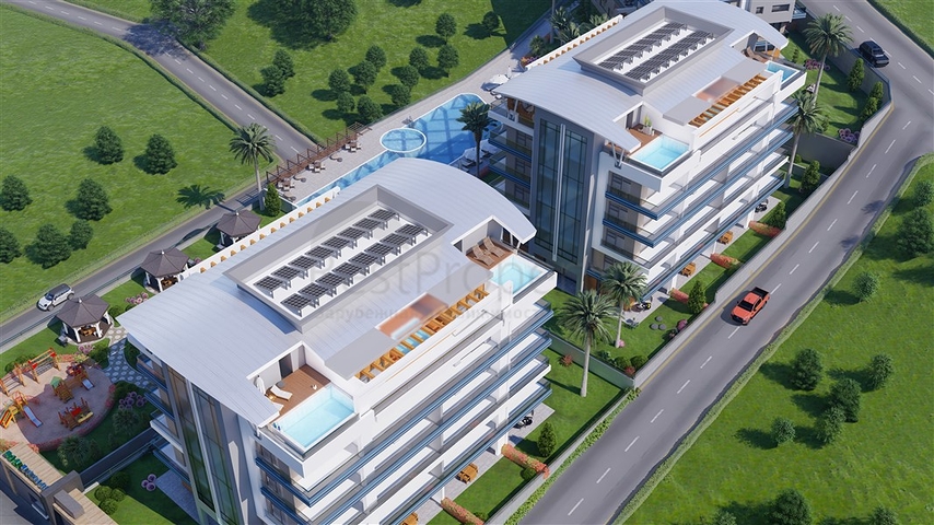 1+1 apartment in Kargicak district