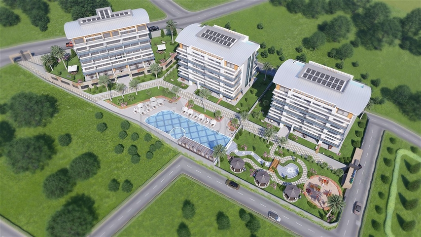 1+1 apartment in Kargicak district