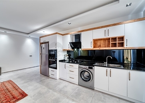 2+1 apartment with sea view in Mahmutlar