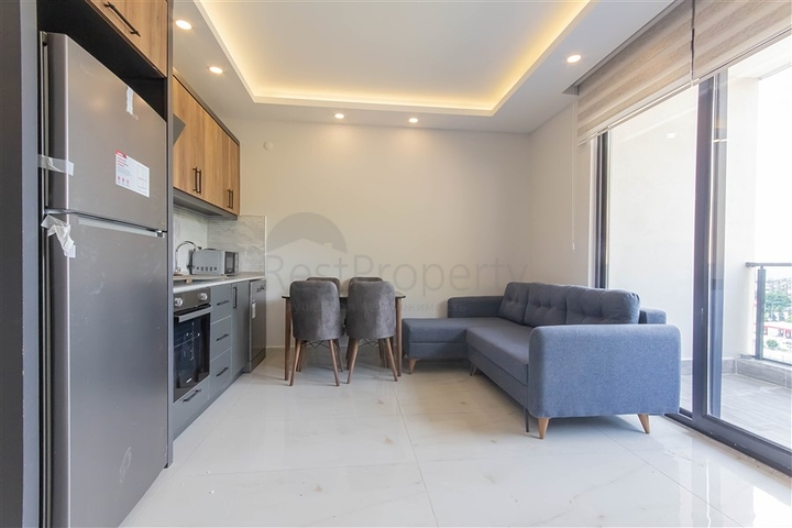 Furnished 1+1 apartment just 750 m from Cleopatra beach