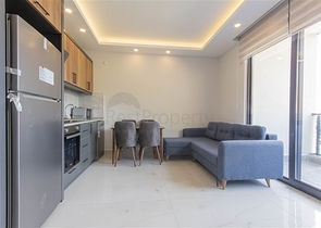 Furnished 1+1 apartment just 750 m from Cleopatra beach