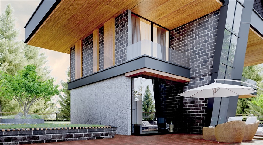 4+2 villas with stunning views in Kargicak area 