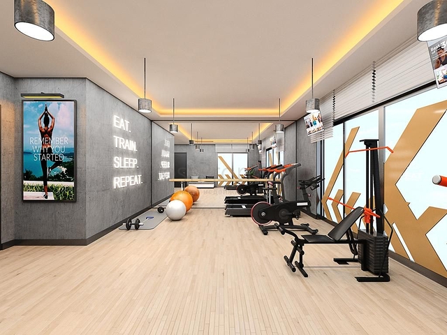 Apartment with sea view in a picturesque area of Alanya