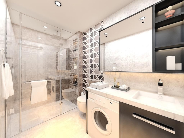 Apartment with sea view in a picturesque area of Alanya