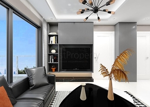 Apartment with sea view in a picturesque area of Alanya