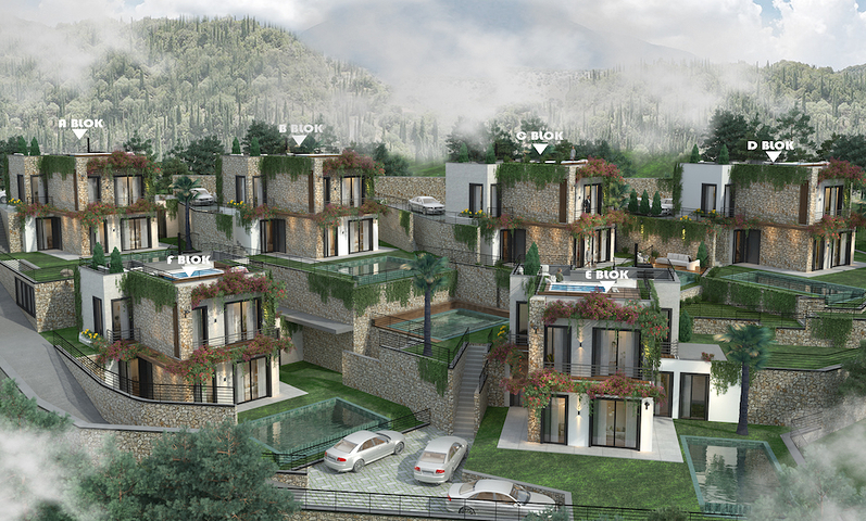 A boutique project of a family concept surrounded by nature.