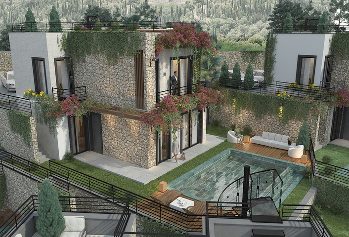 A boutique project of a family concept surrounded by nature.