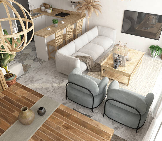 A boutique project of a family concept surrounded by nature.