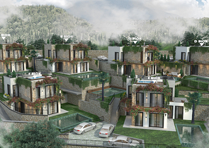 A boutique project of a family concept surrounded by nature.