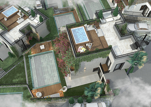 A boutique project of a family concept surrounded by nature.